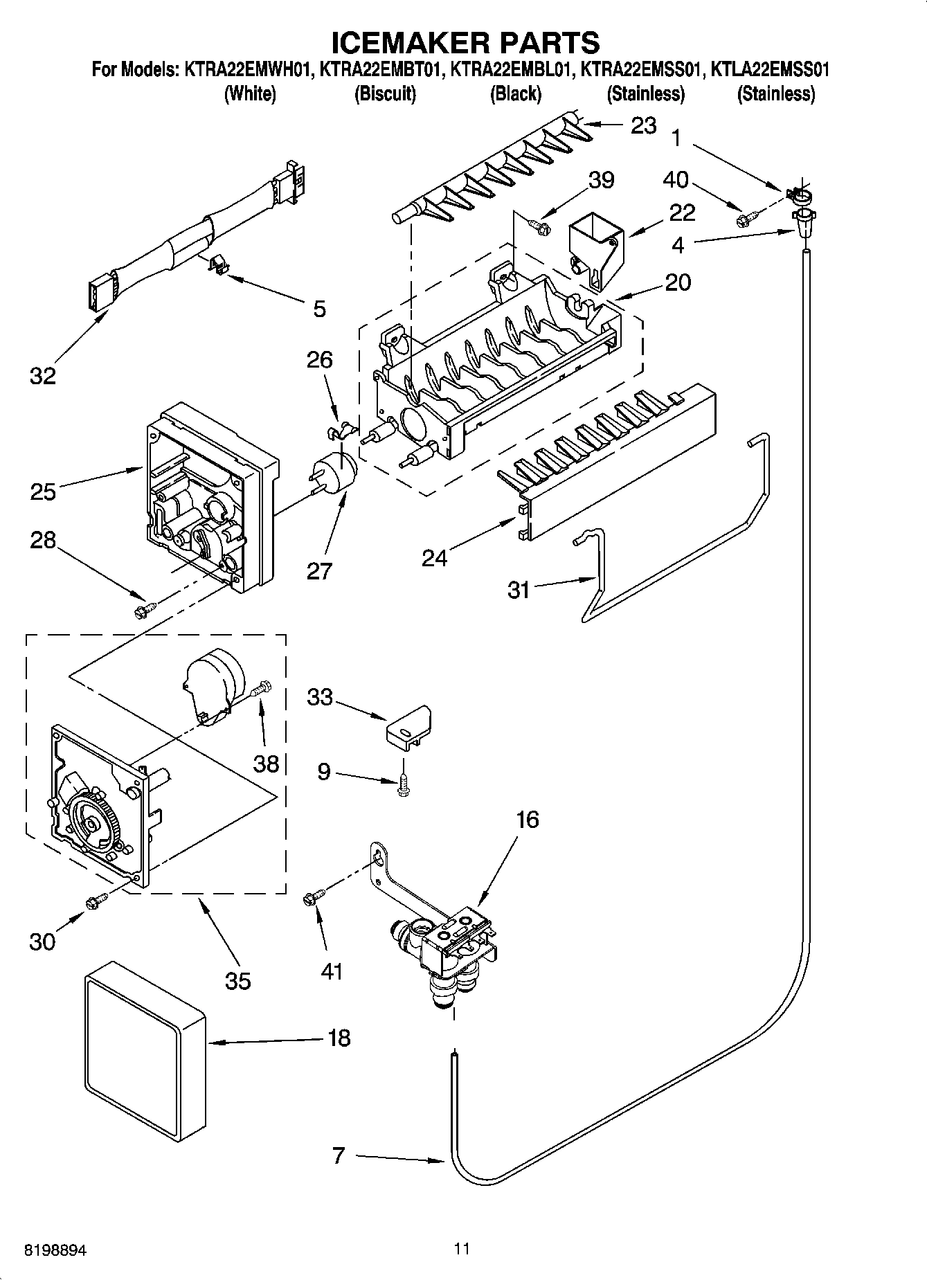 06 - ICEMAKER PARTS