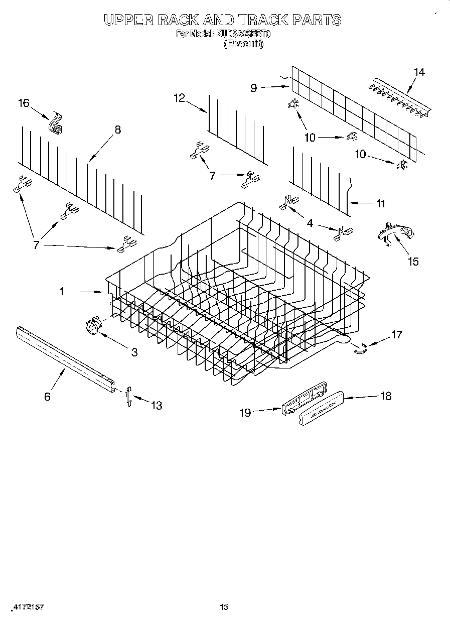 10 - UPPER RACK AND TRACK