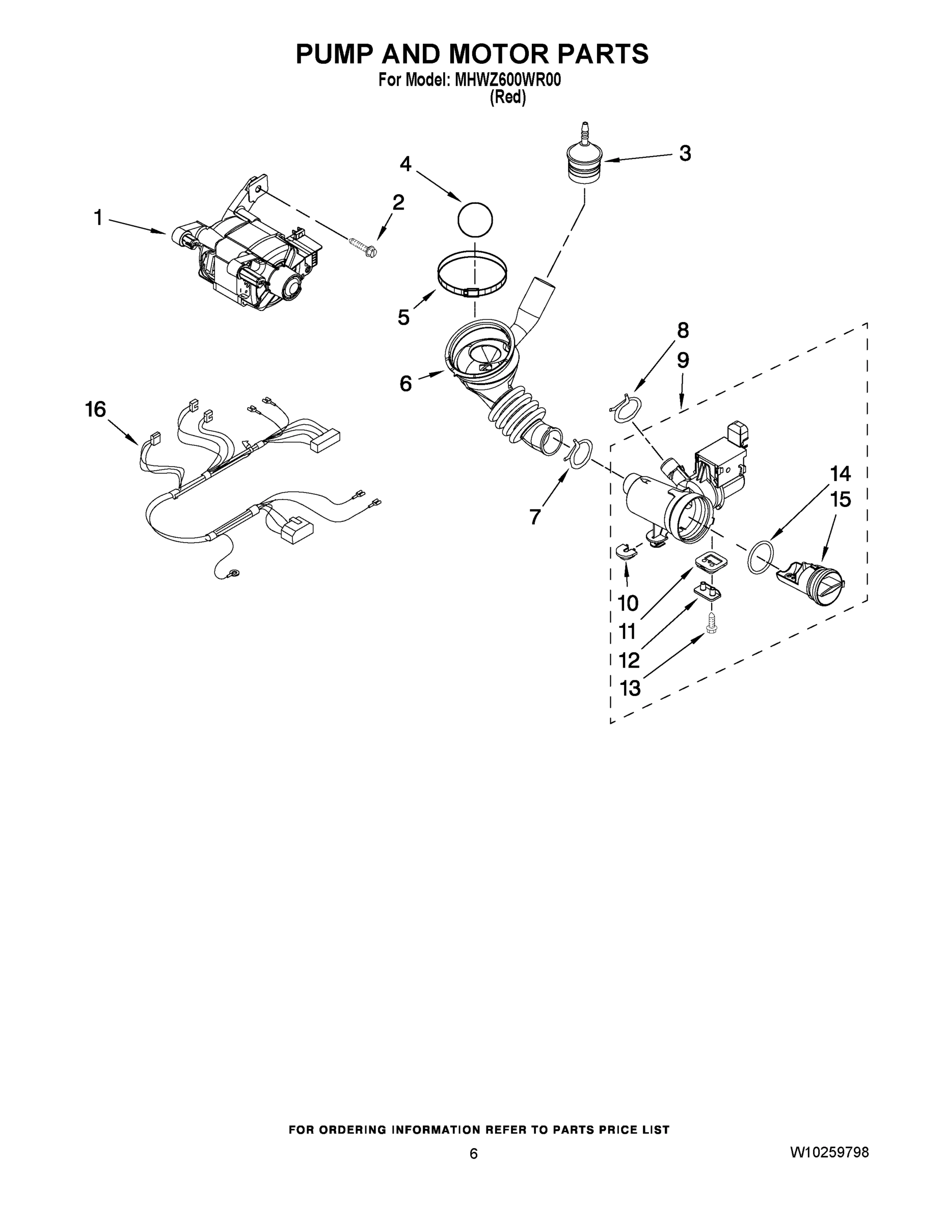 05 - PUMP AND MOTOR PARTS
