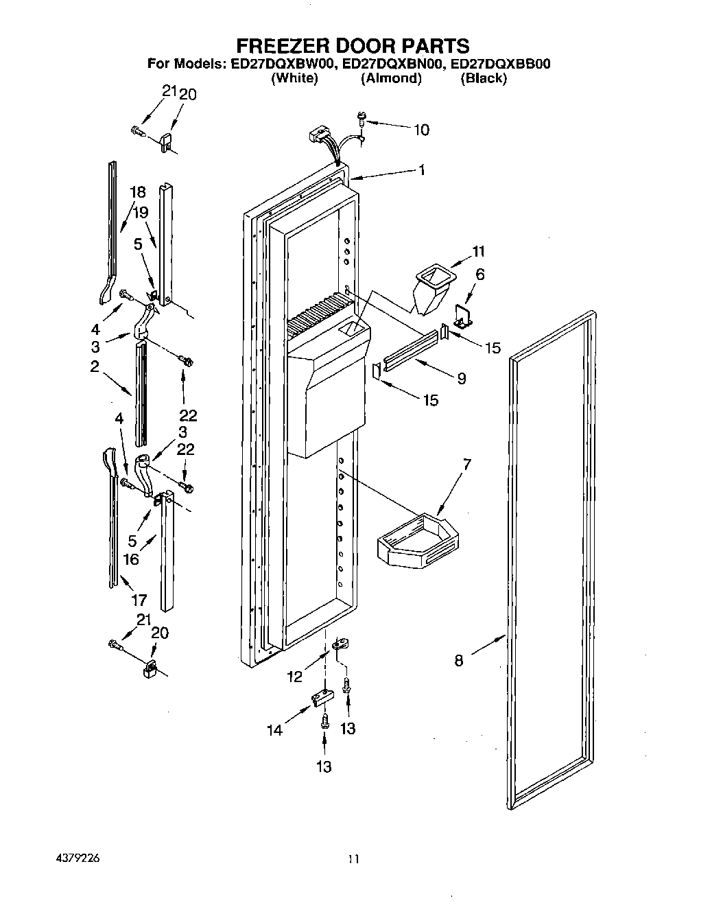 07 - FREEZER DOOR