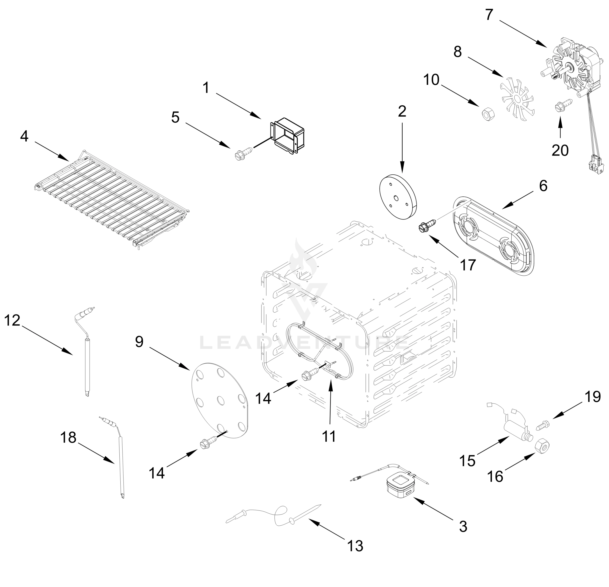 INTERNAL OVEN PARTS