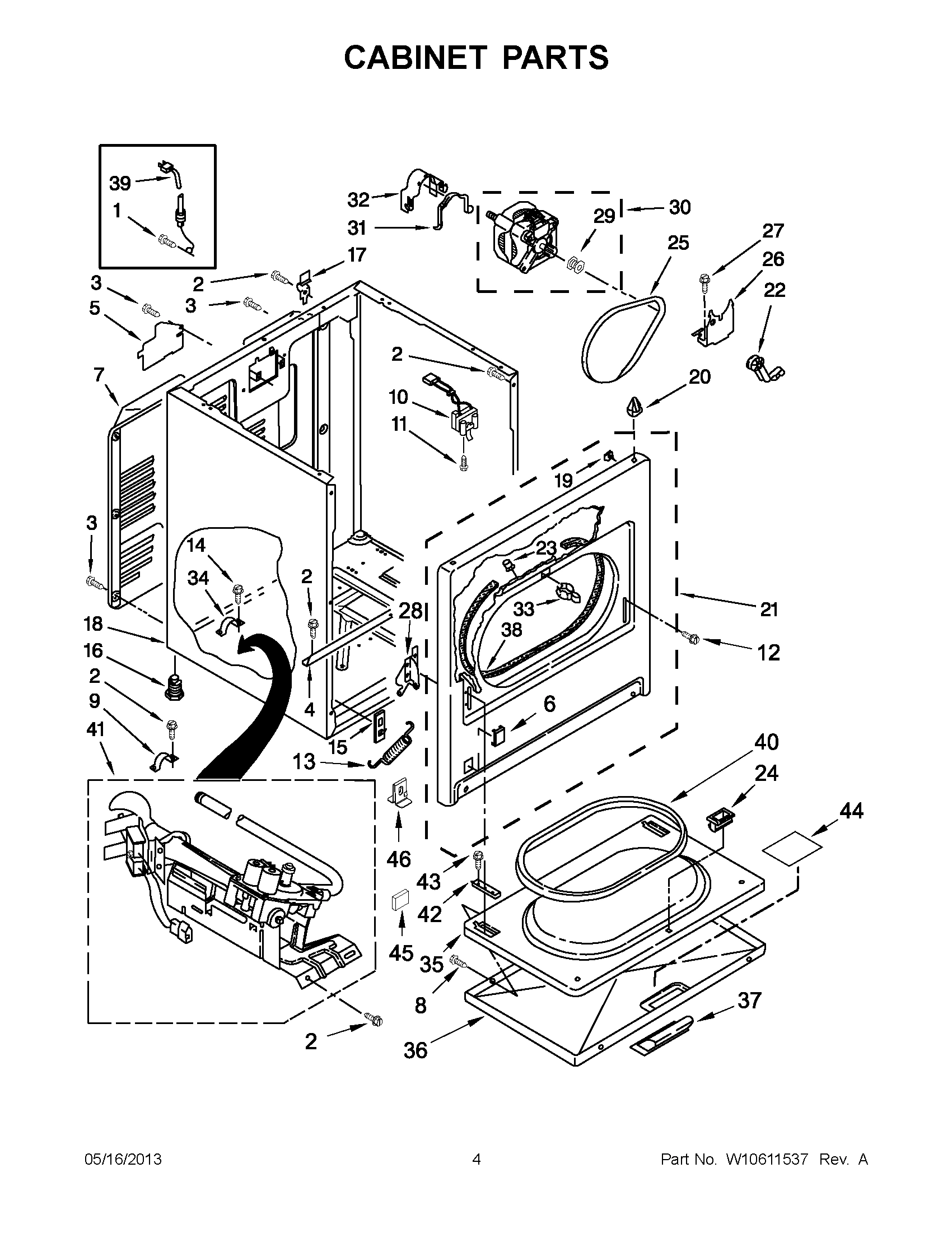 02 - CABINET PARTS