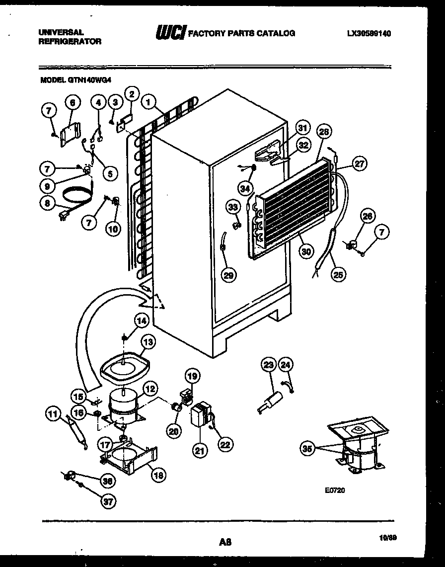 05 - SYSTEM AND AUTOMATIC DEFROST PARTS