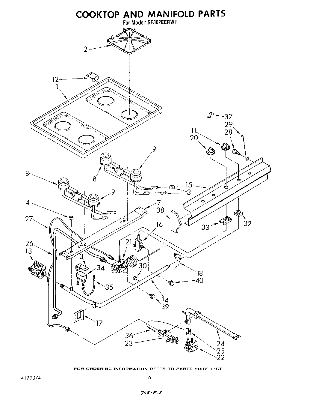 05 - COOKTOP AND MANIFOLD , LITERATURE A