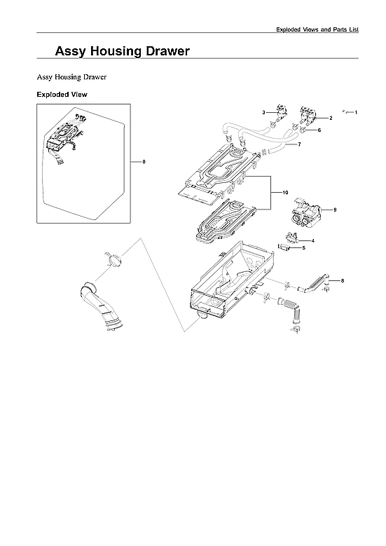 HOUSING DRAWER ASSY