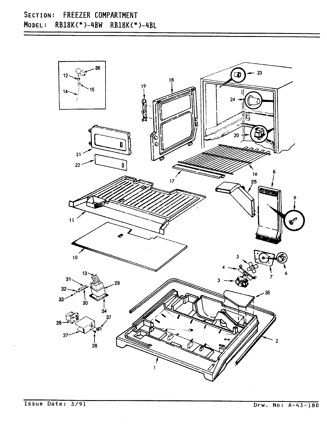 03 - FREEZER COMPARTMENT