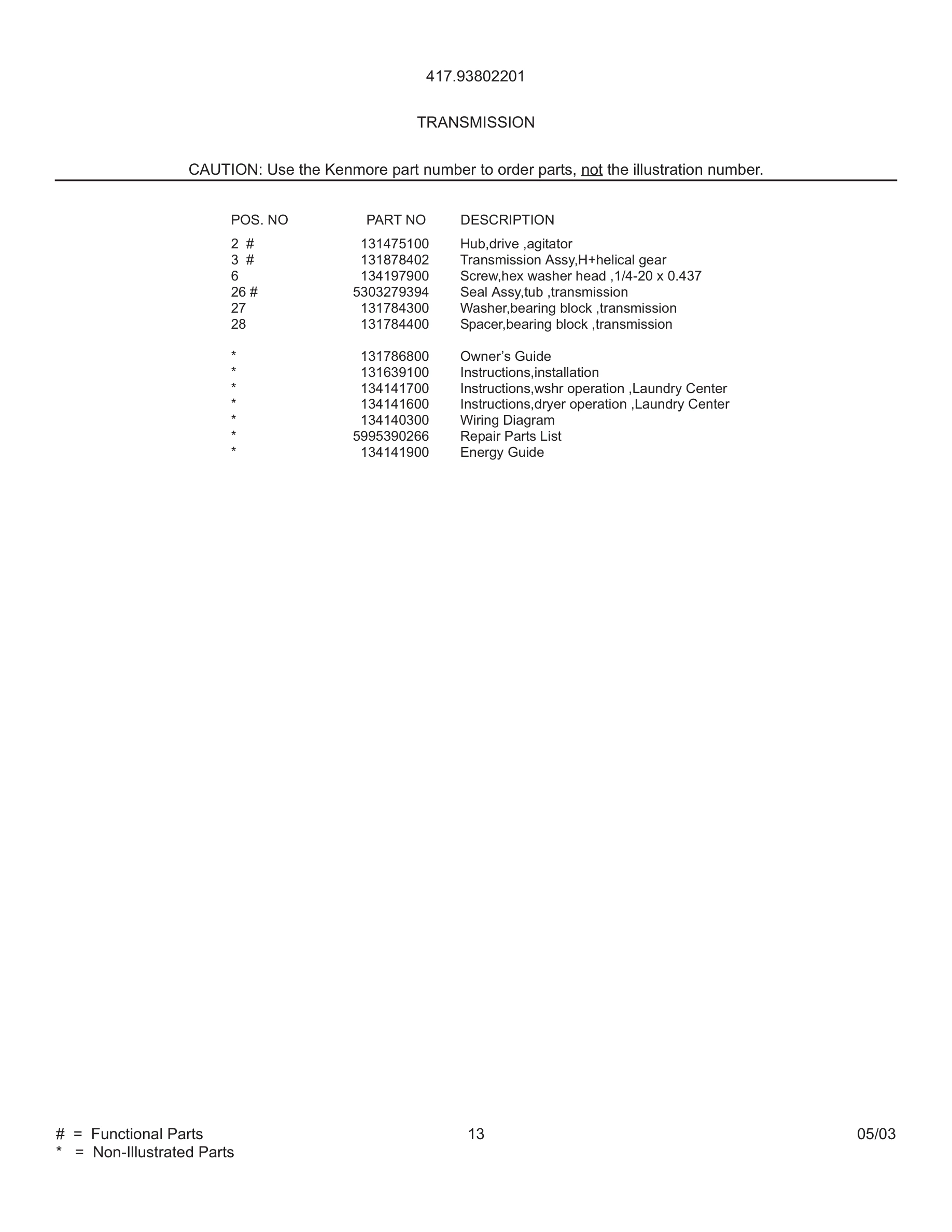 13 - WIRING DIAGRAM