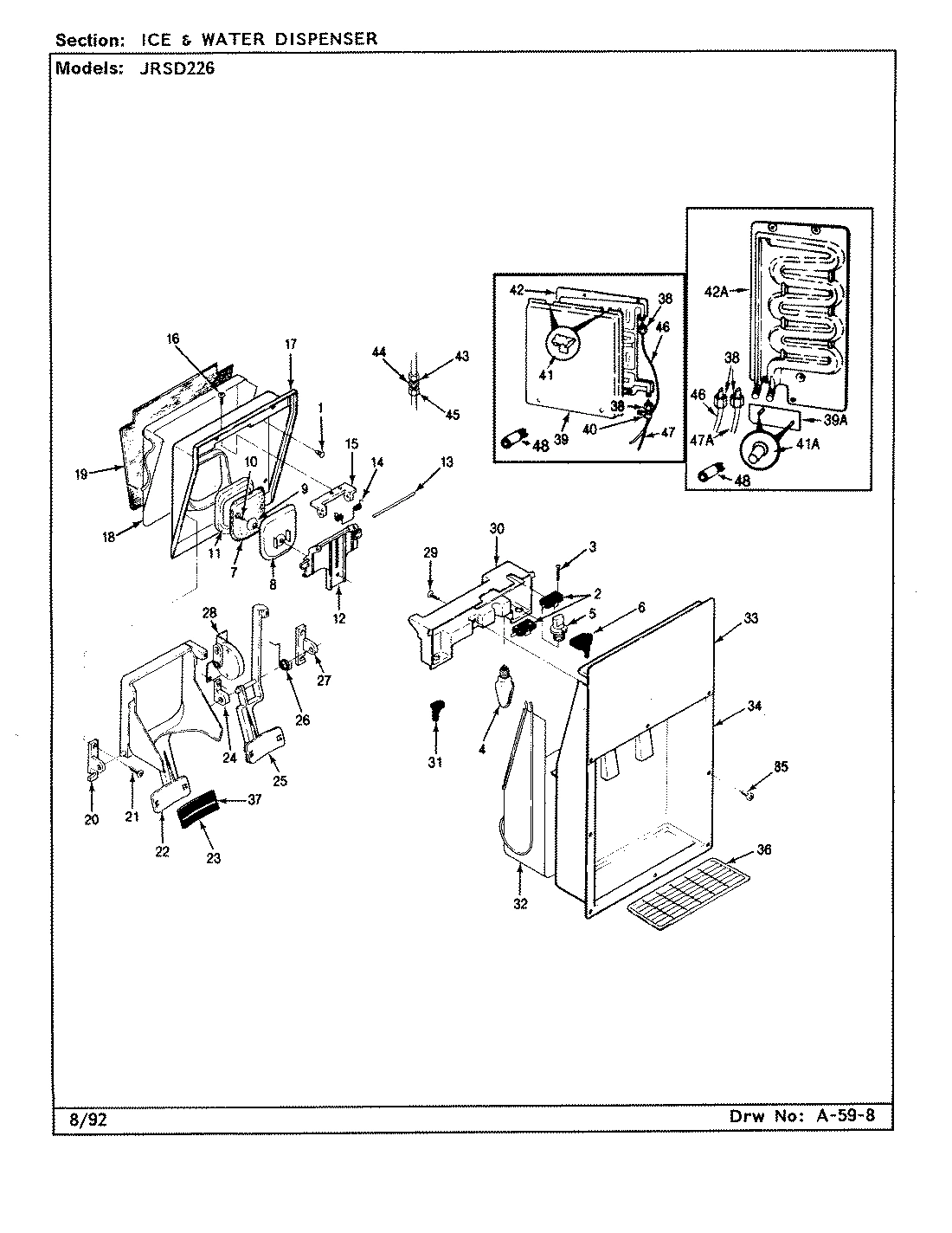 05 - ICE & WATER DISPENSER