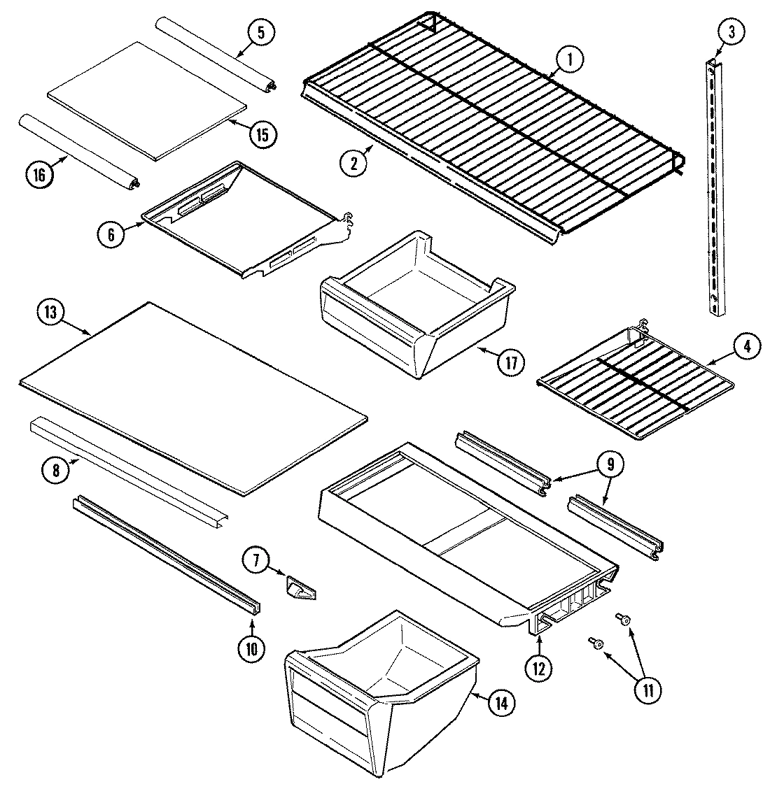 08 - SHELVES & ACCESSORIES