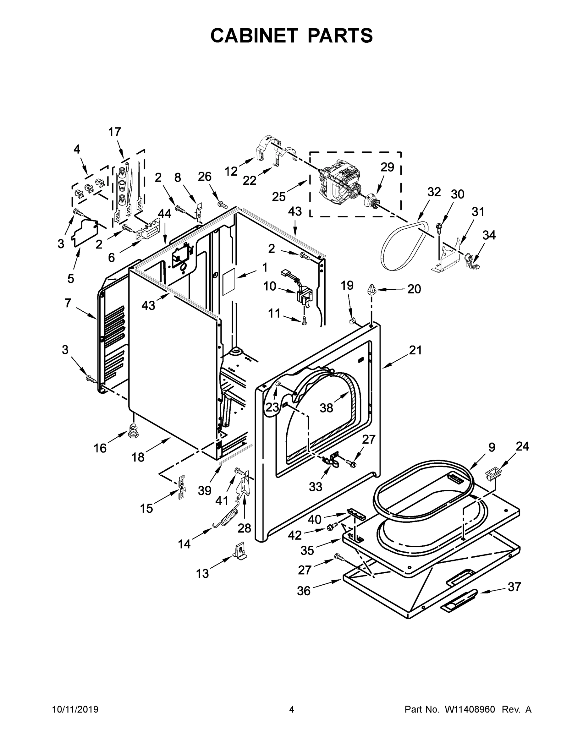 03 - CABINET PARTS