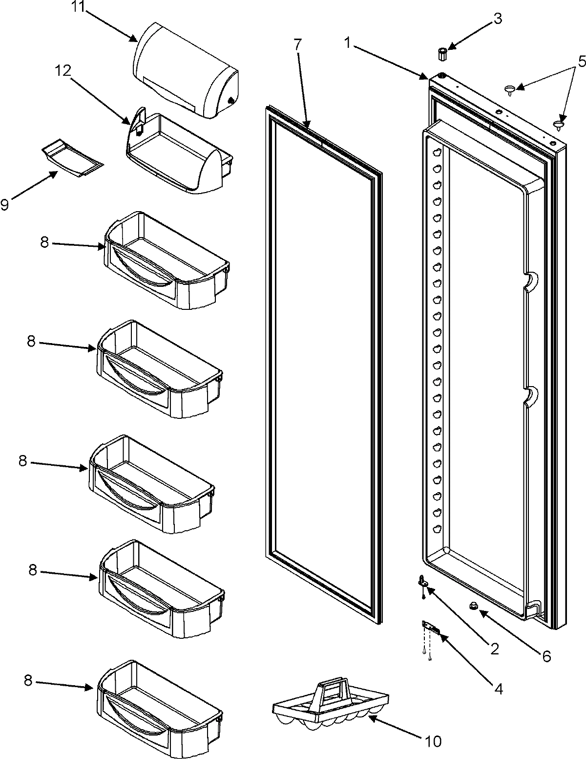 15 - REFRIGERATOR DOOR