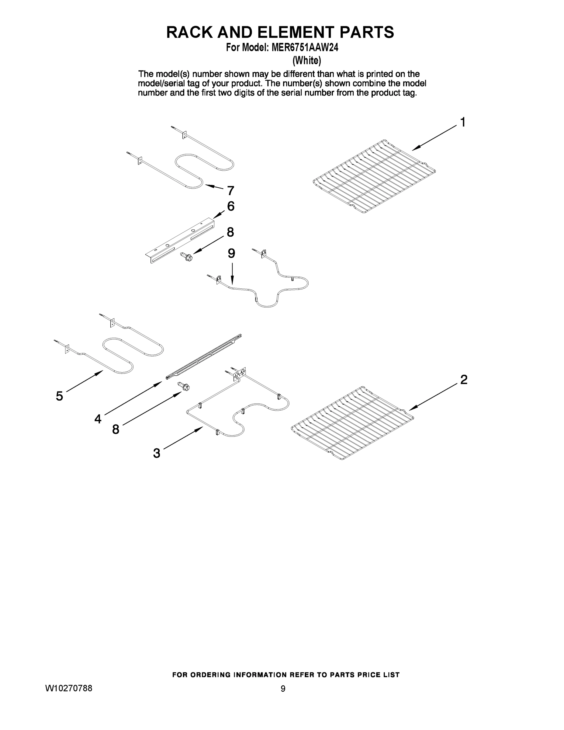 06 - RACK AND ELEMENT PARTS