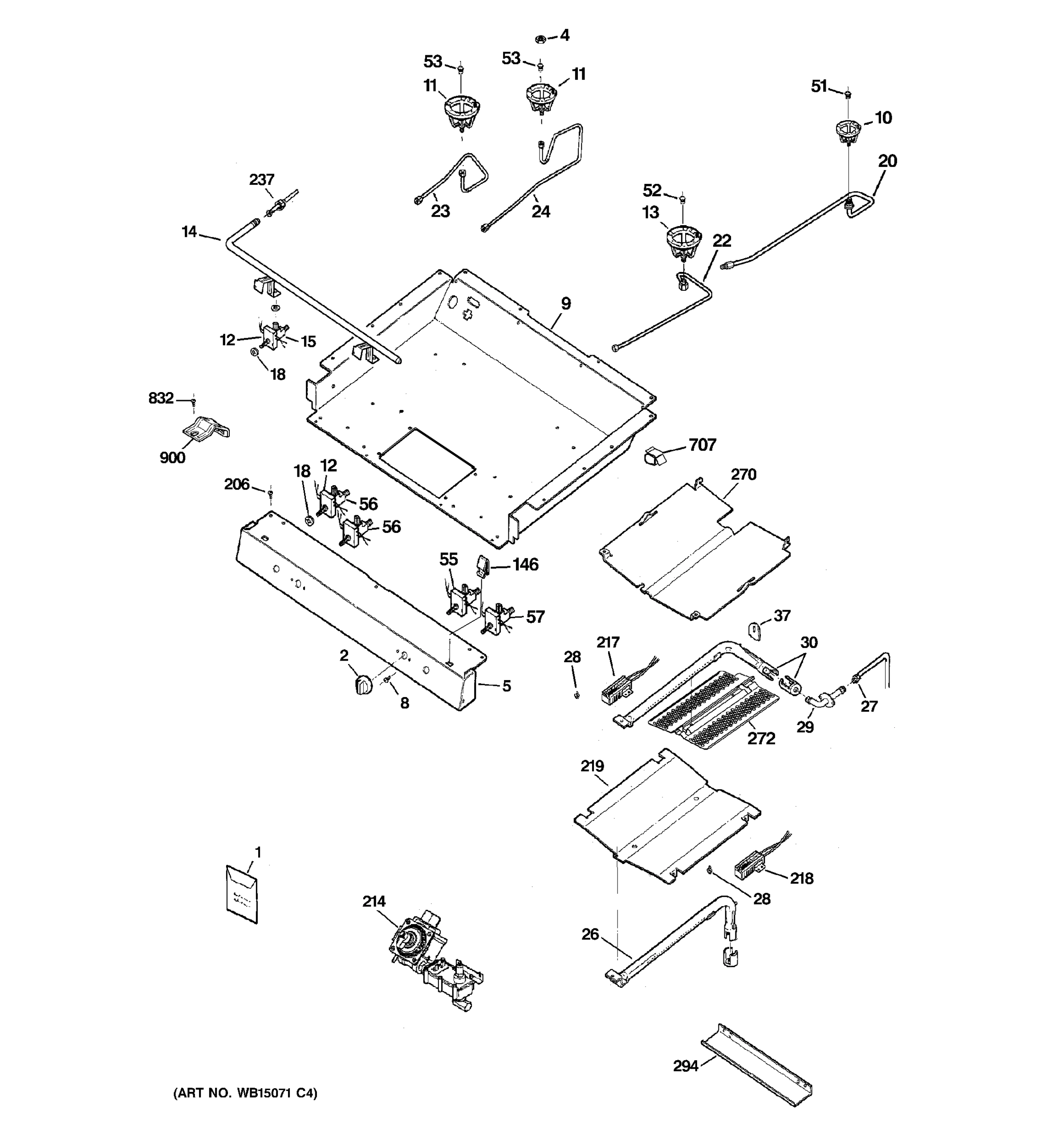 GAS & BURNER PARTS