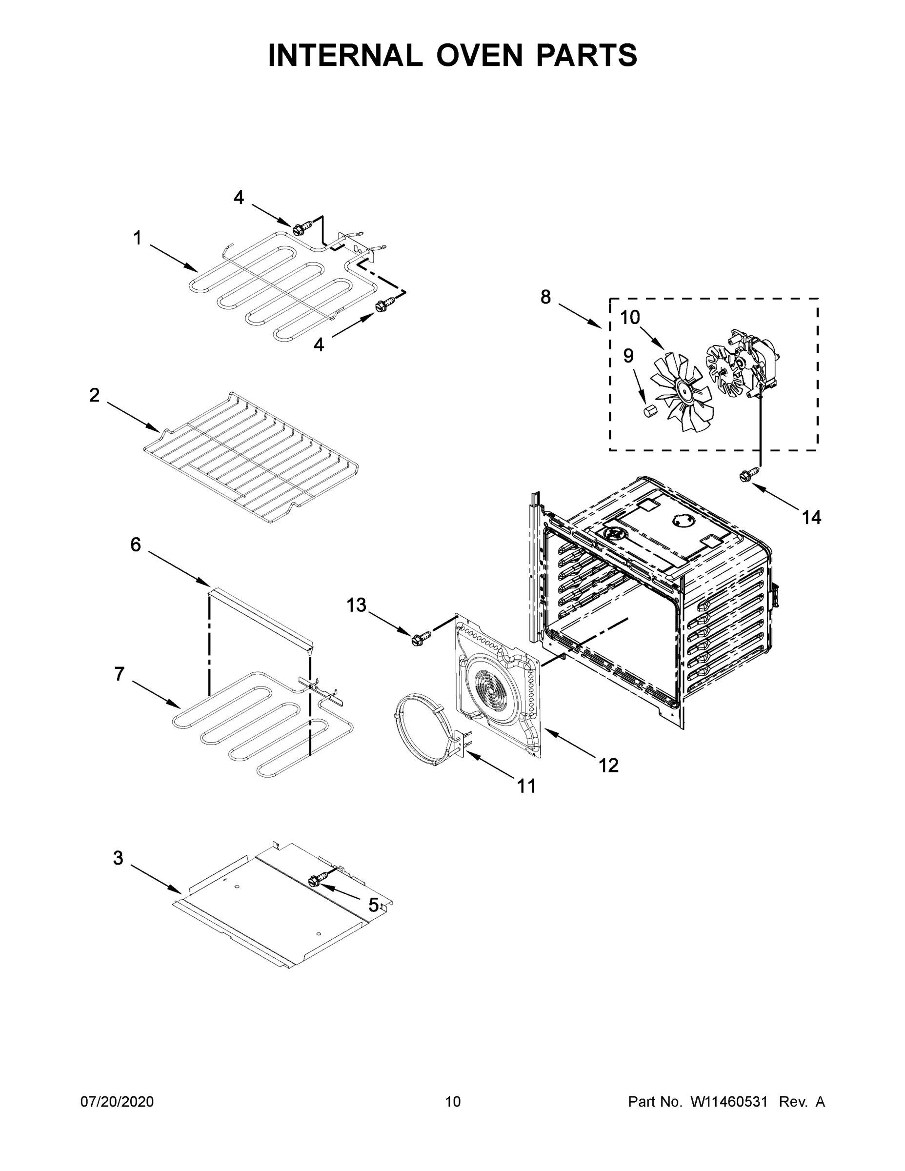 06 - INTERNAL OVEN PARTS