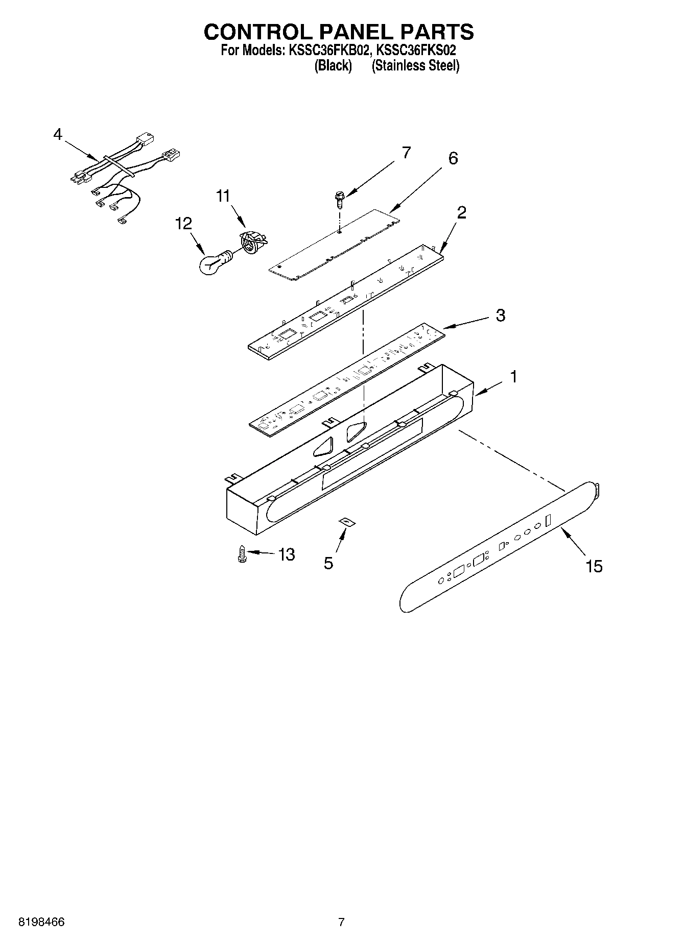 05 - CONTROL PANEL PARTS