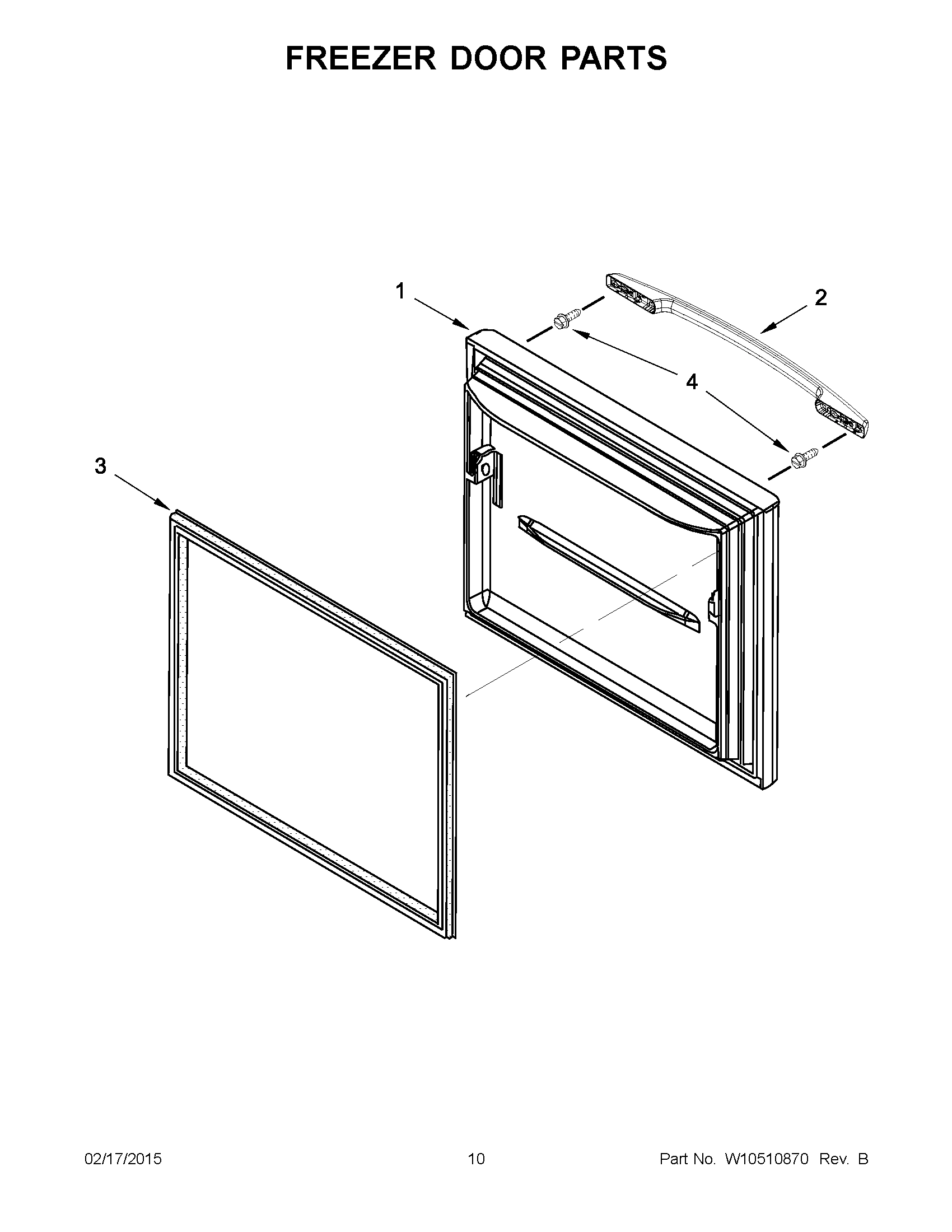 06 - FREEZER DOOR PARTS