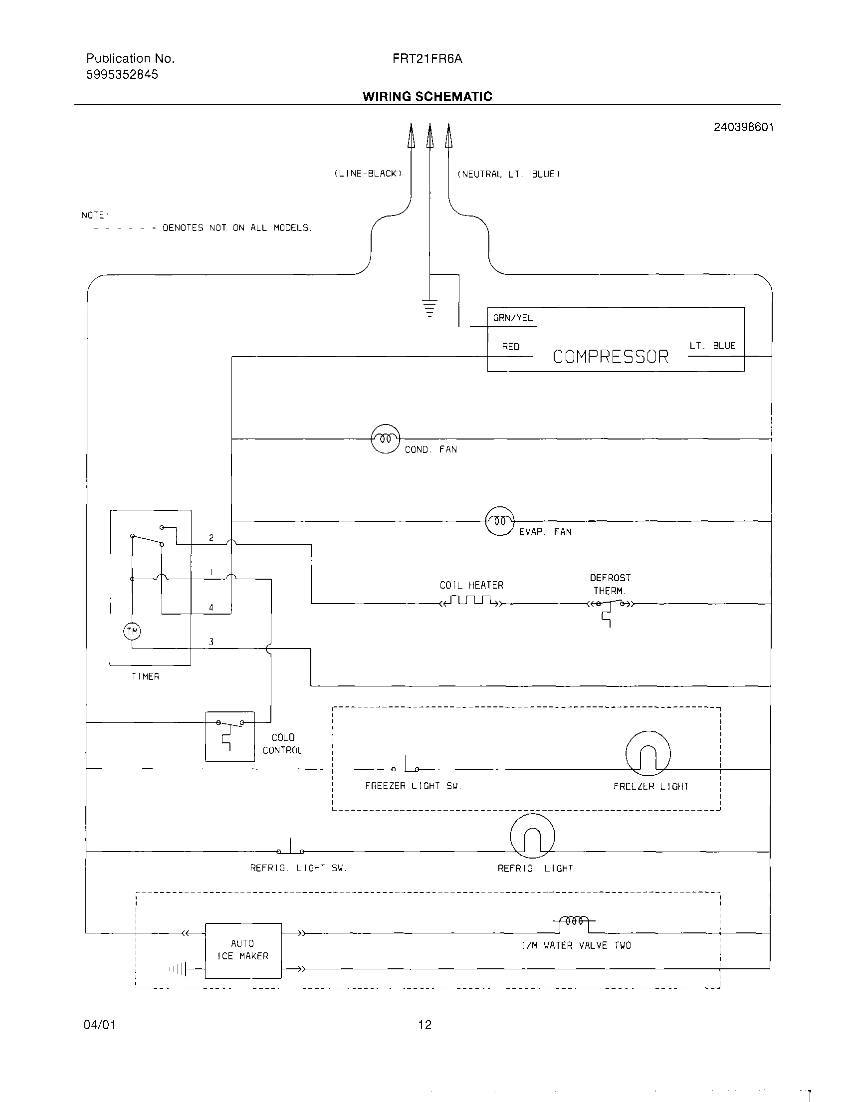 12 - WIRING SCHEMATIC