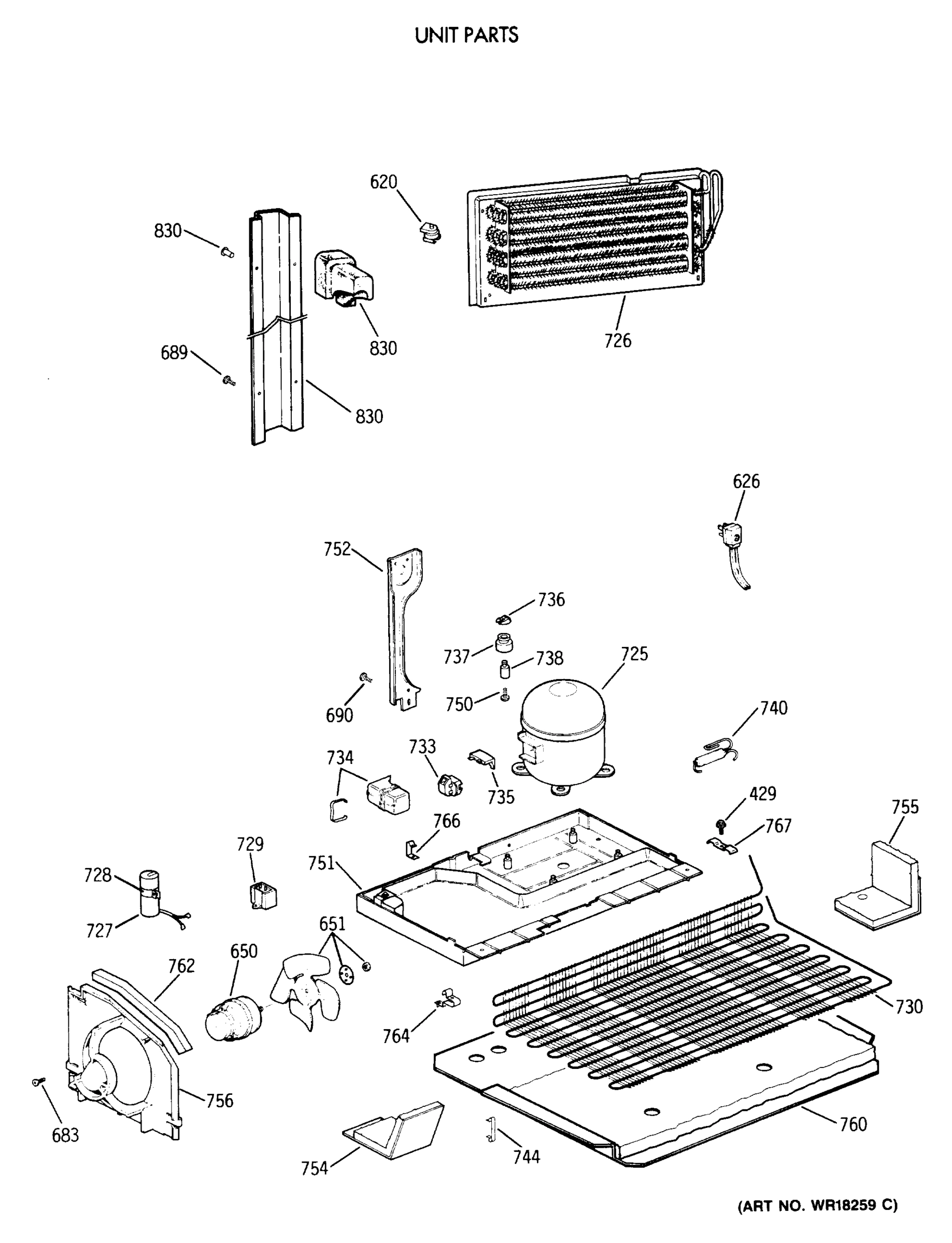UNIT PARTS