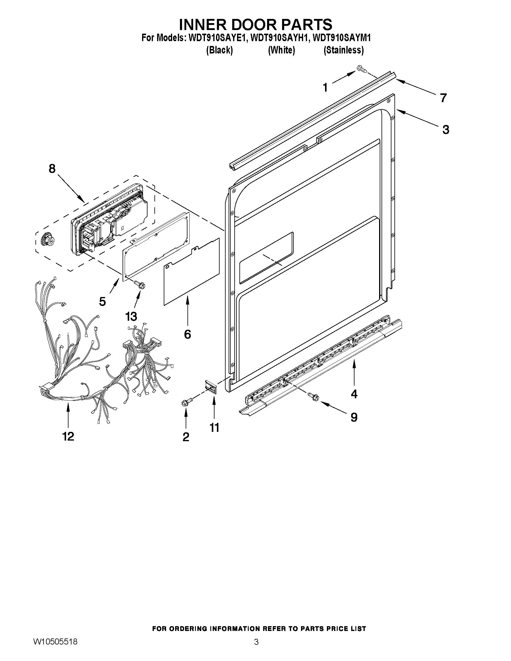 03 - INNER DOOR PARTS