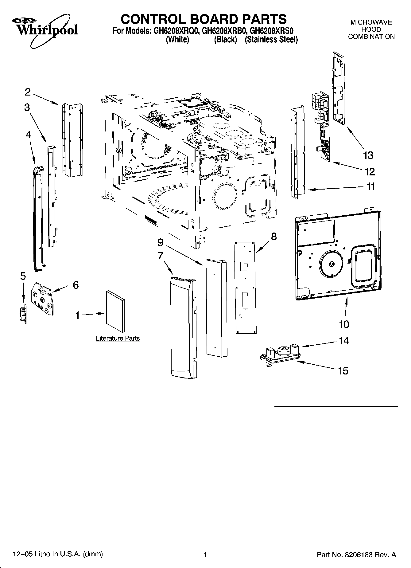 01 - CONTROL BOARD PARTS