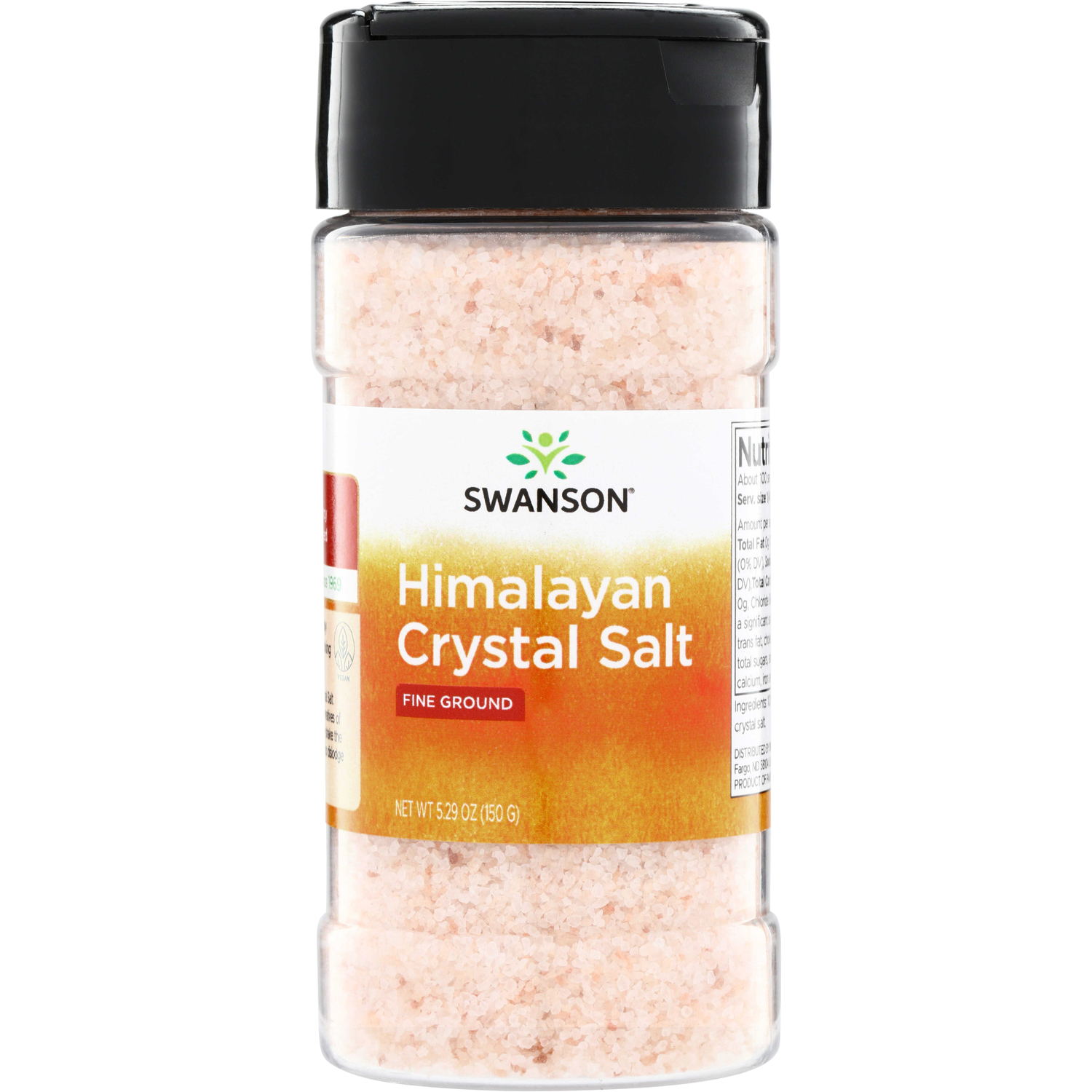 Swanson Vitamins Himalayan Crystal Salt - Fine Ground Vitamin | 5.29 oz Salt