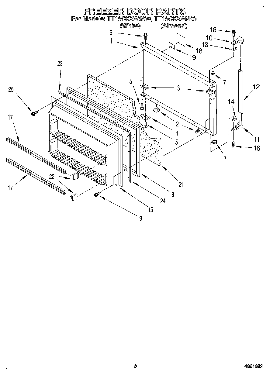 05 - FREEZER DOOR