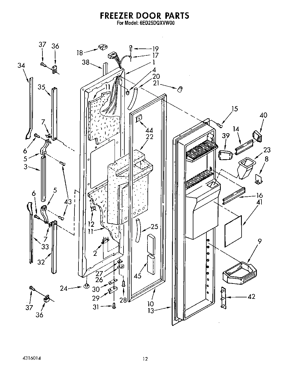 08 - FREEZER DOOR