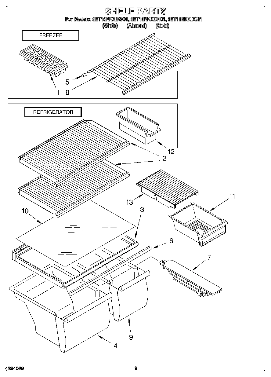 05 - SHELF, LIT/OPTIONAL