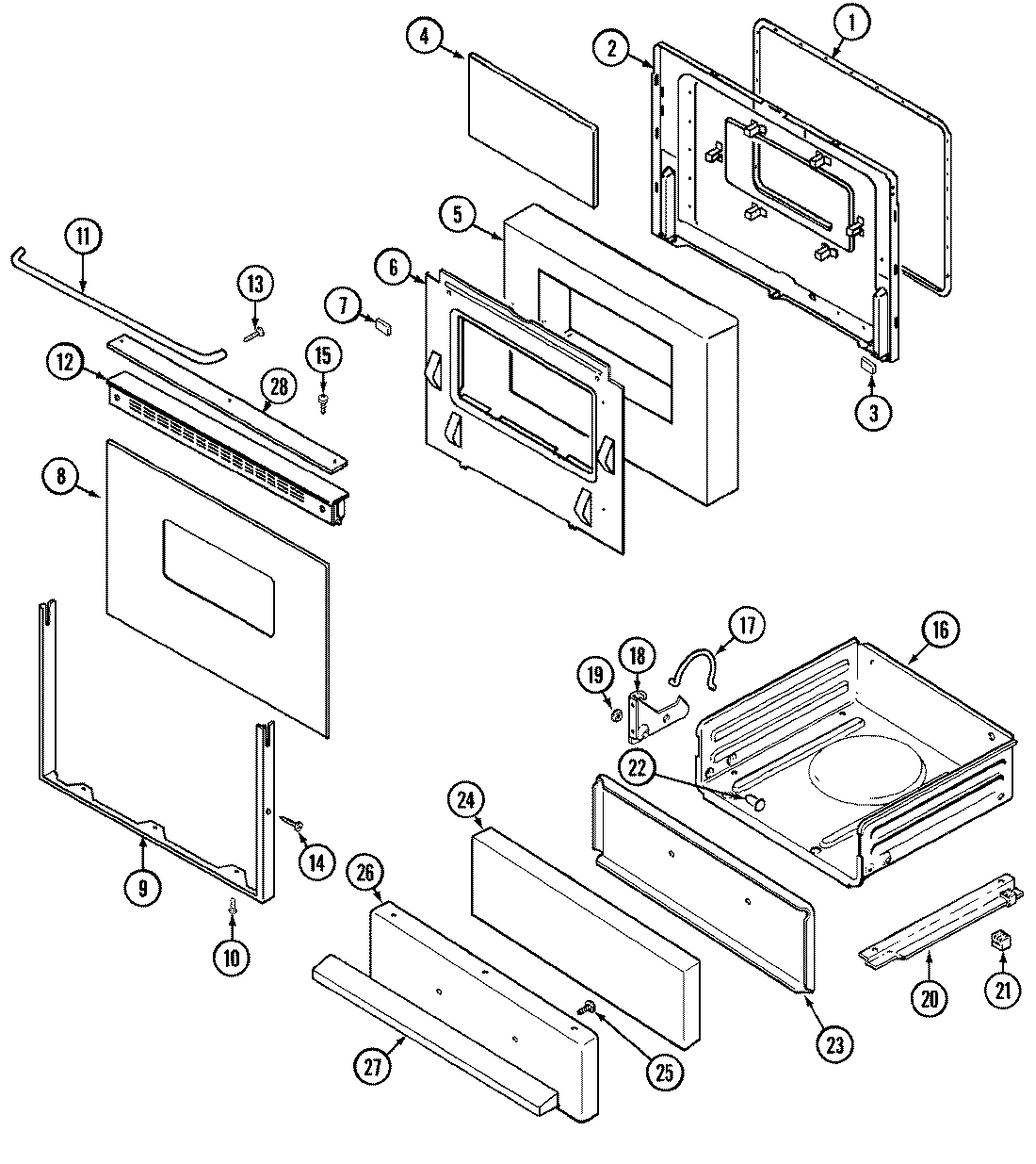03 - DOOR/DRAWER (CRG7500AAE)