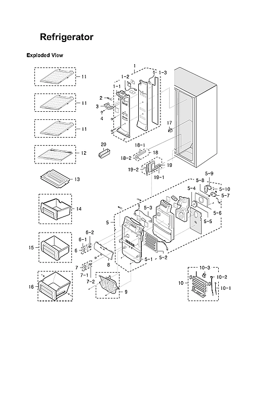 REFRIGERATOR PARTS