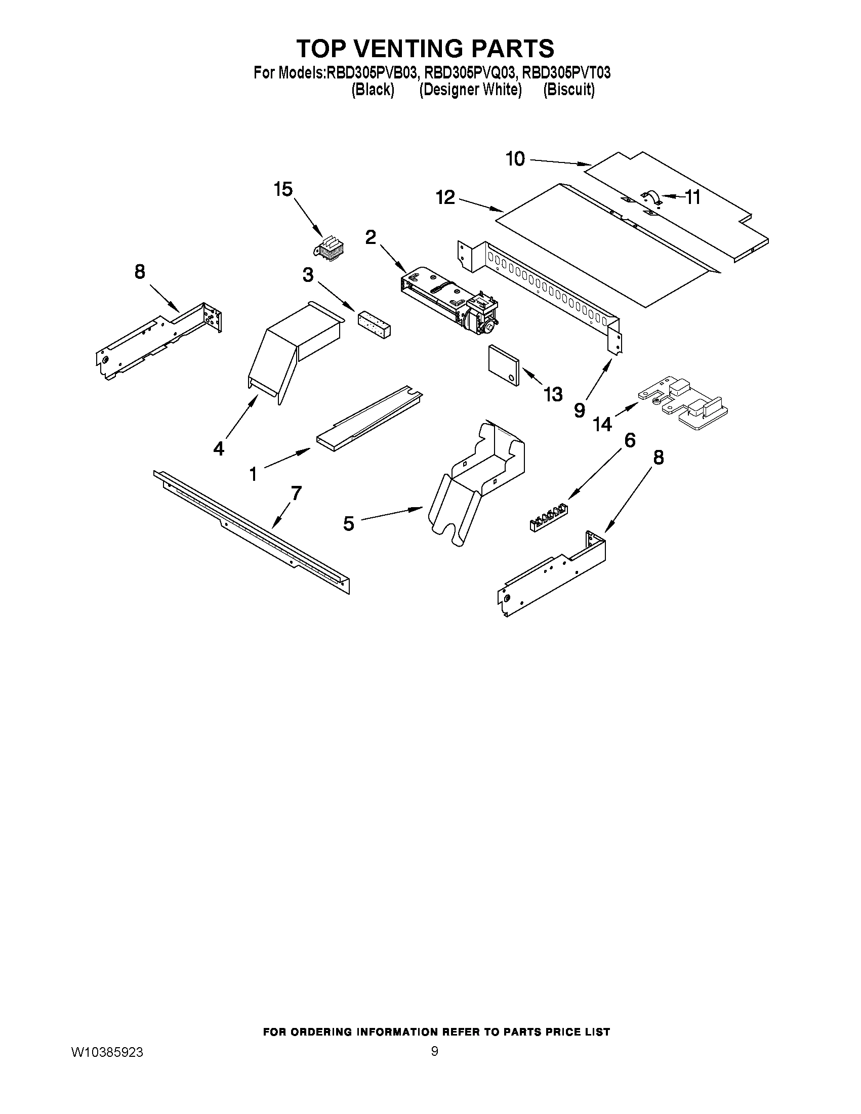 07 - TOP VENTING PARTS
