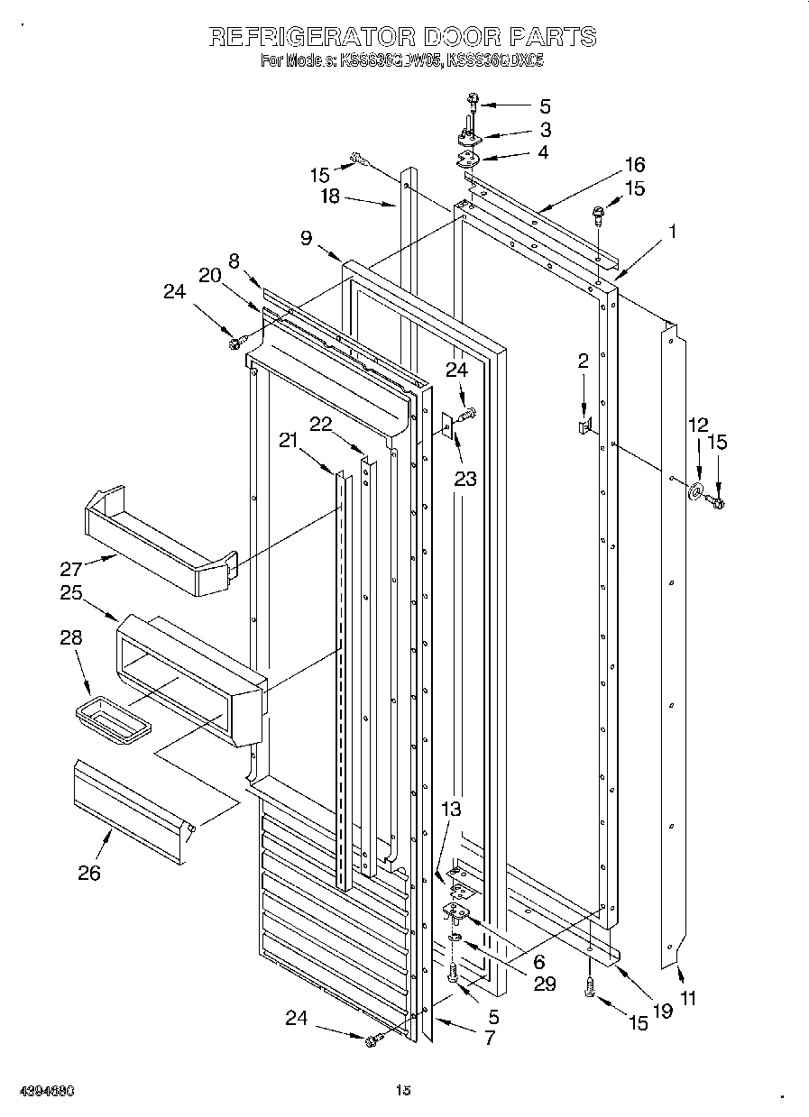 11 - REFRIGERATOR DOOR