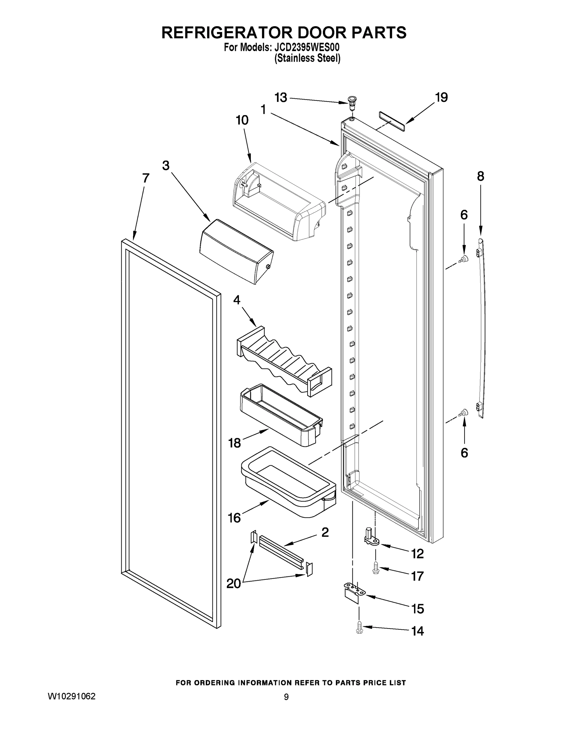 06 - REFRIGERATOR DOOR PARTS