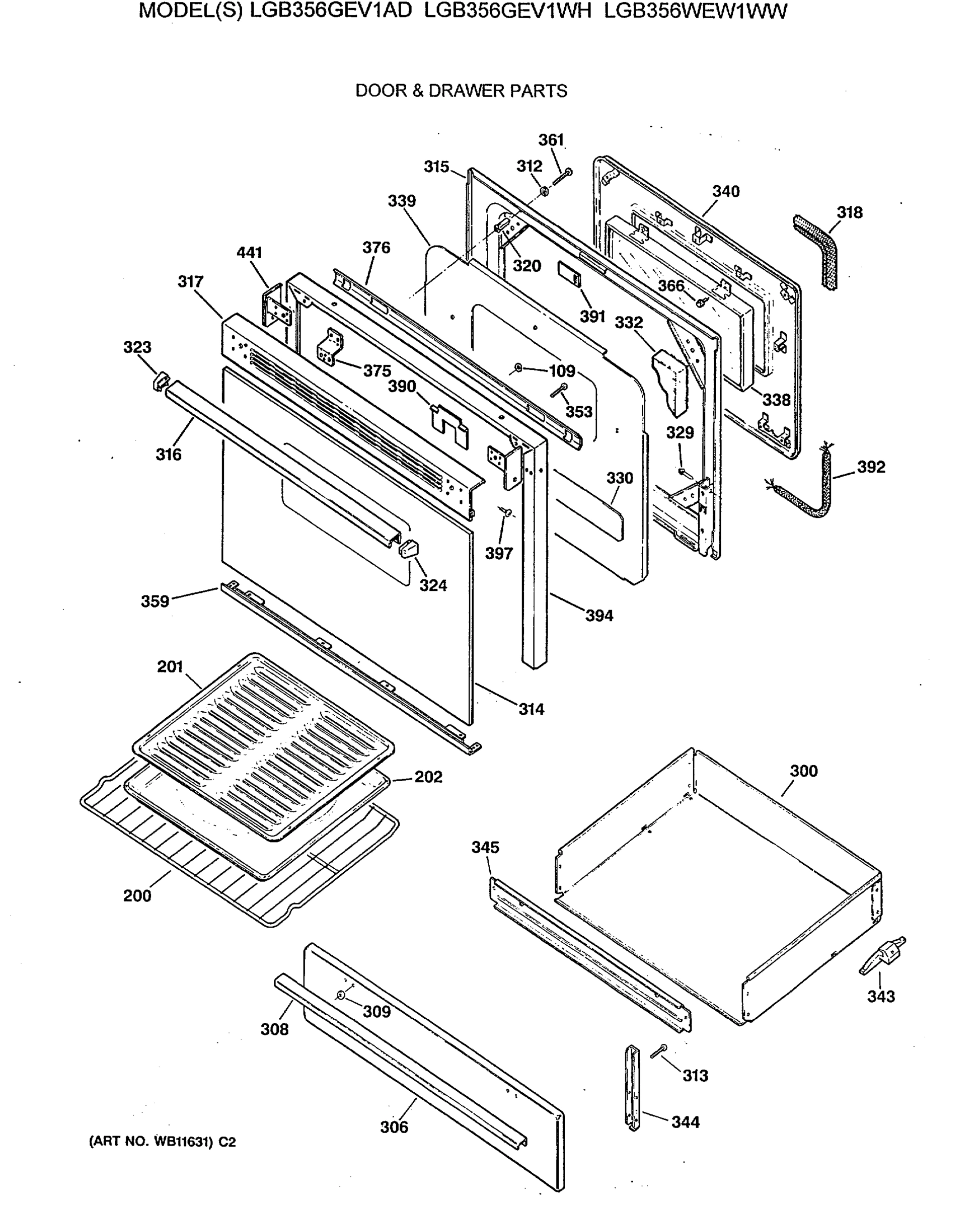 DOOR & DRAWER PARTS