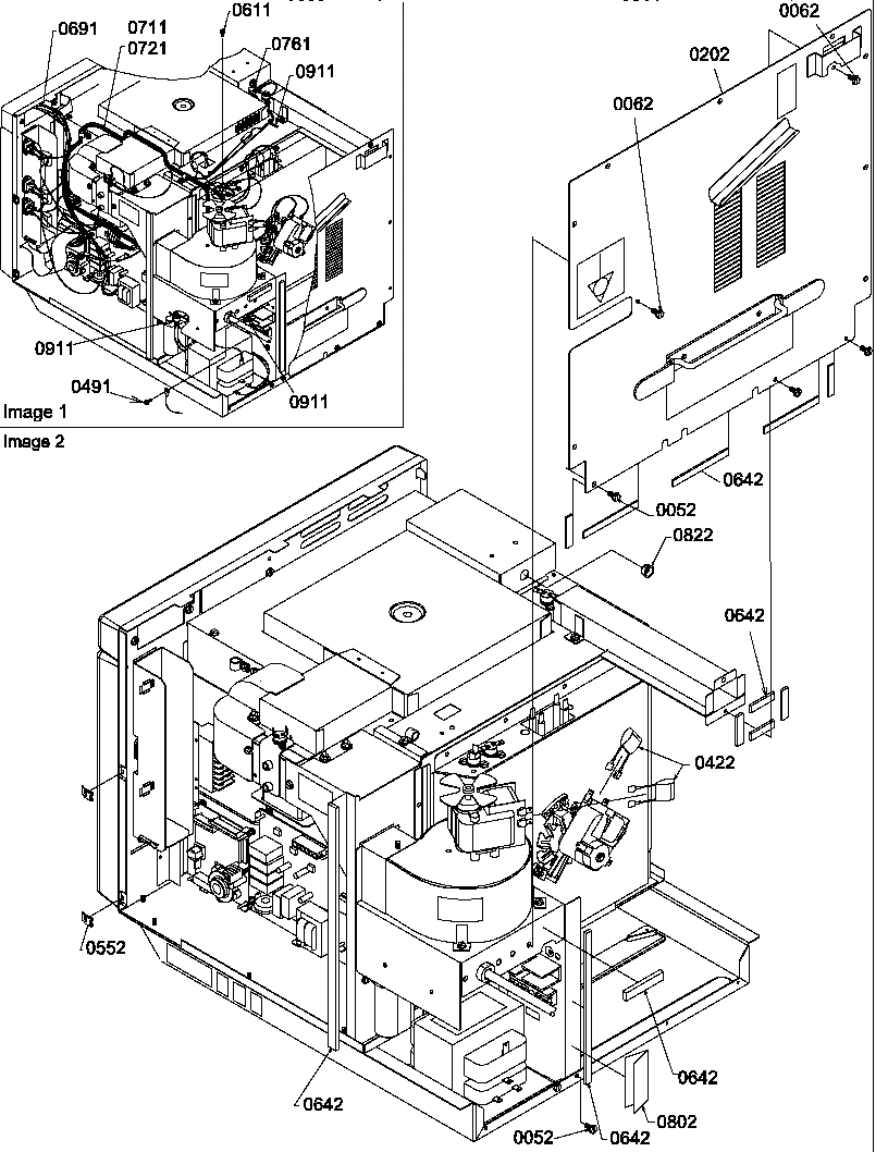 09 - REAR ACCESS PANEL ASSY