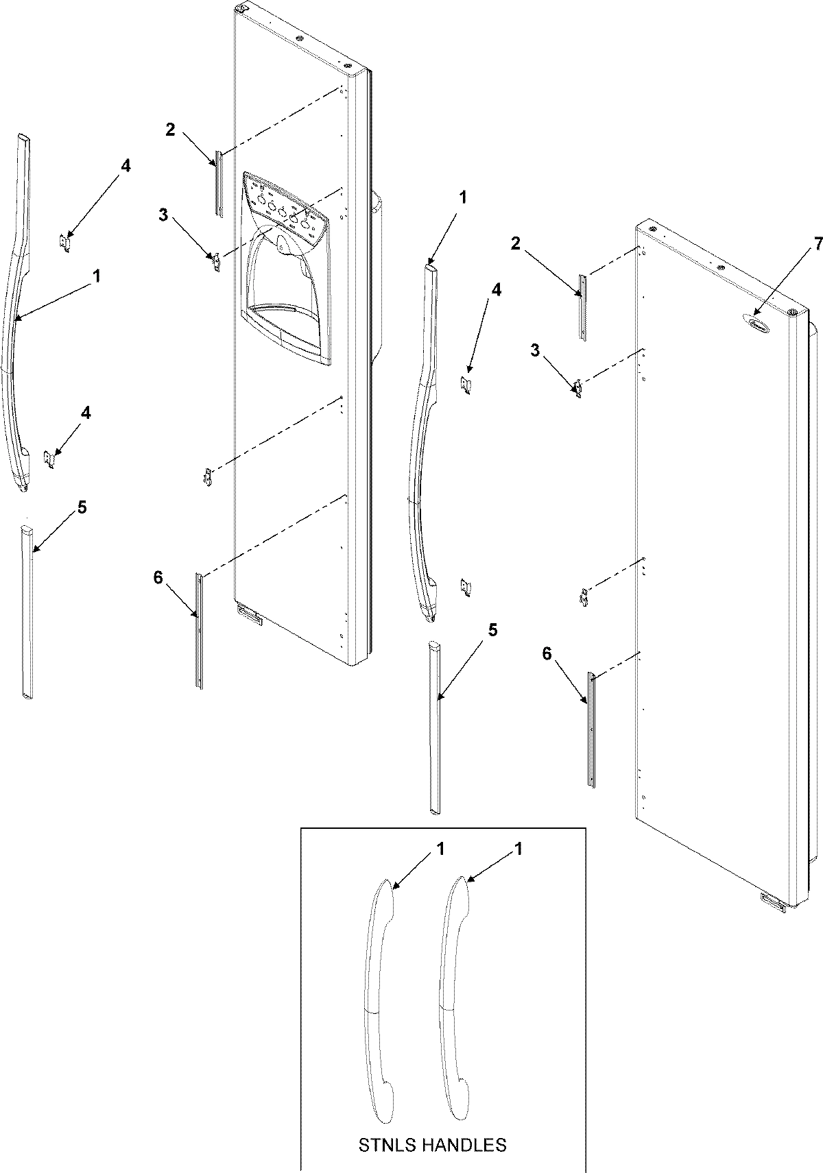21 - HANDLES AND TRIM SERIES 50+