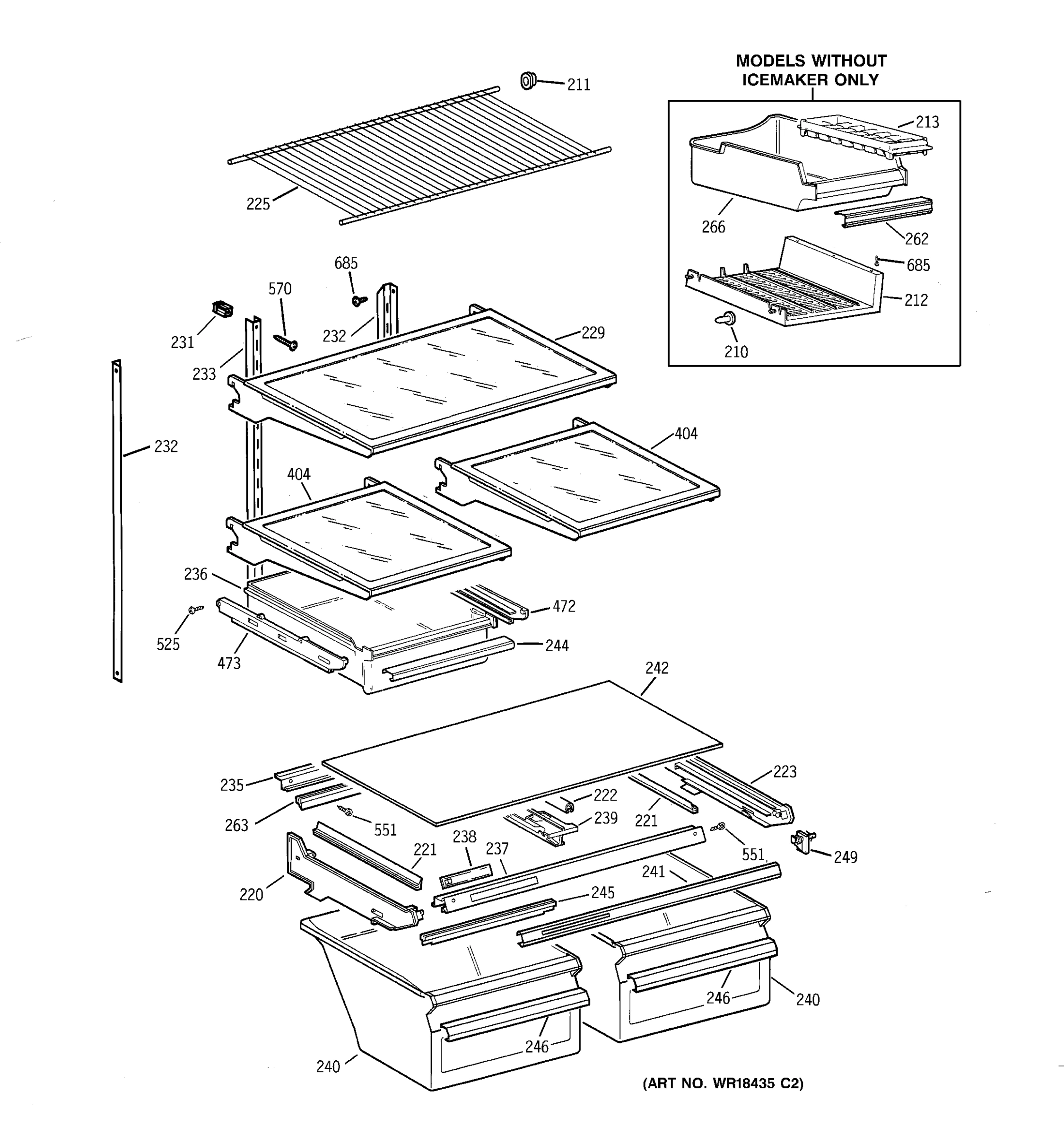SHELF PARTS