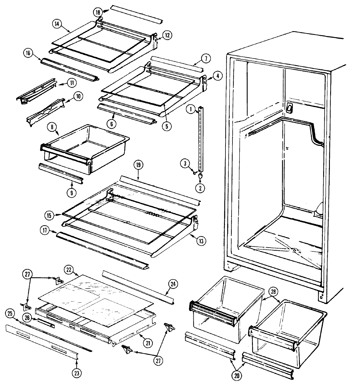 07 - SHELVES & ACCESSORIES