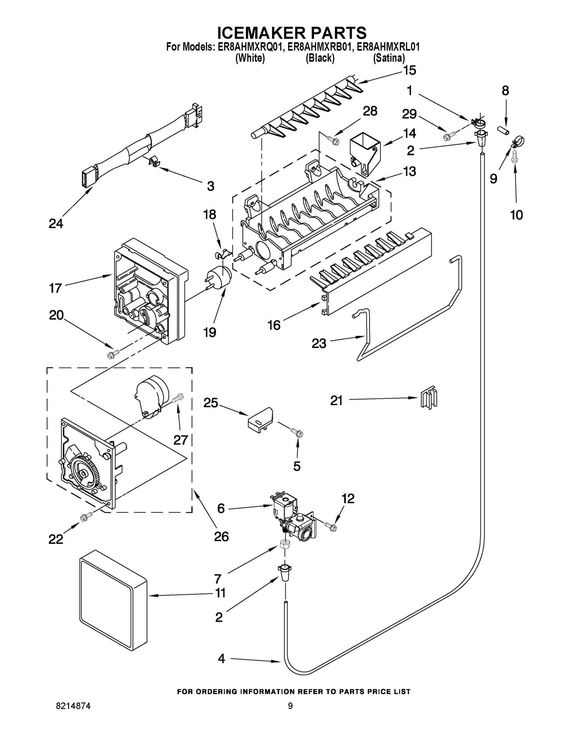 05 - ICEMAKER PARTS