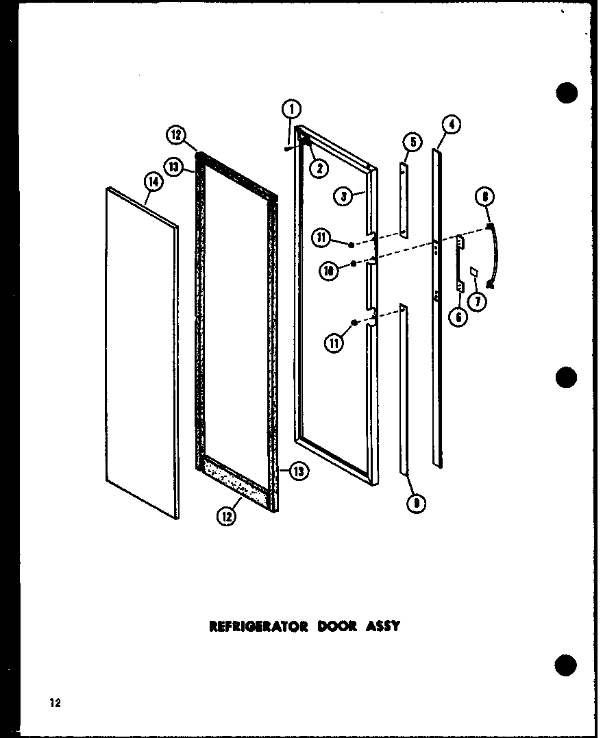 08 - REF DOOR ASSY