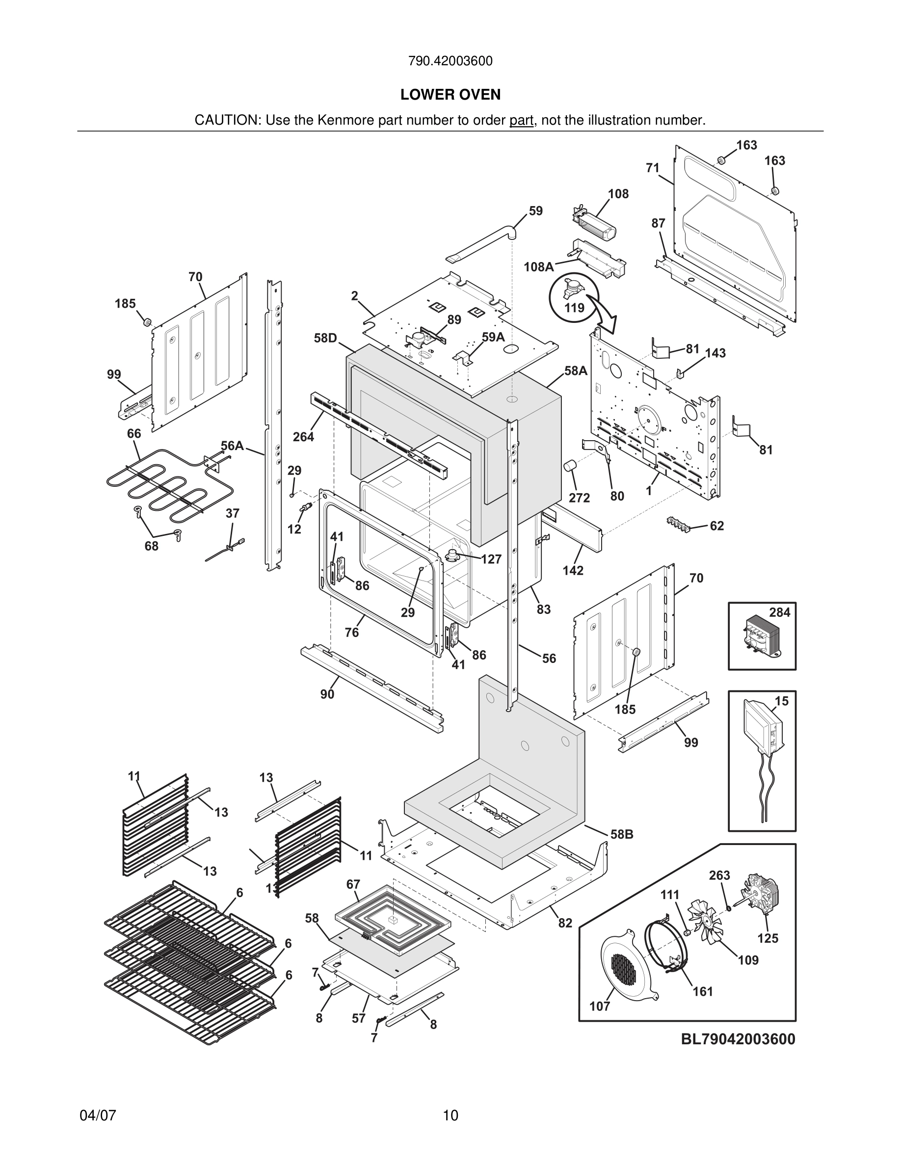 11 - LOWER OVEN