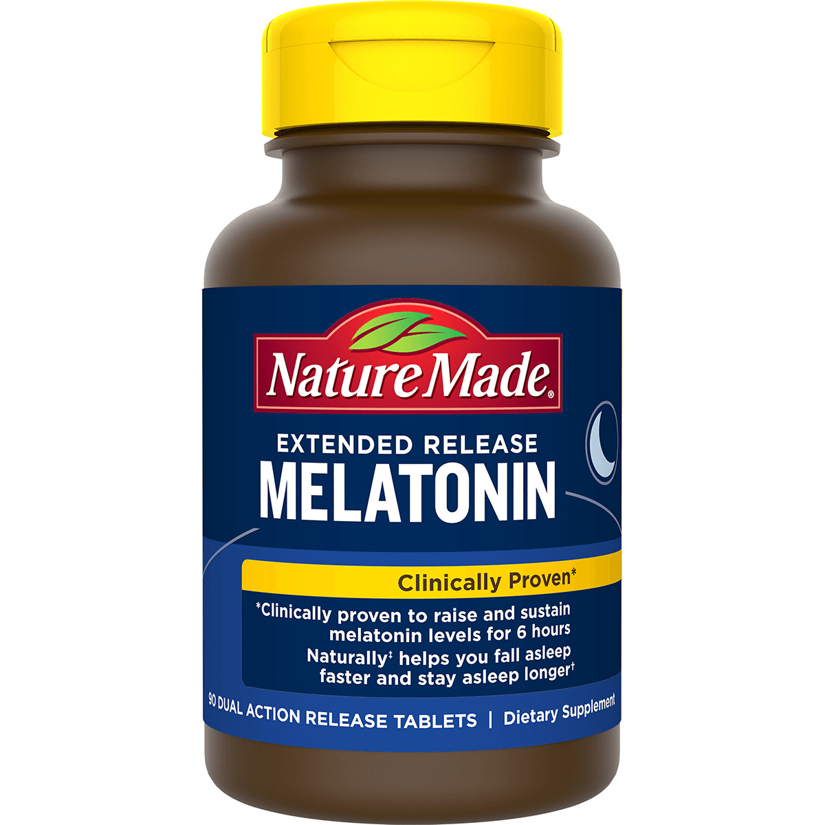 Nature Made Extended Release Melatonin Supplement Vitamin | 90 Tabs
