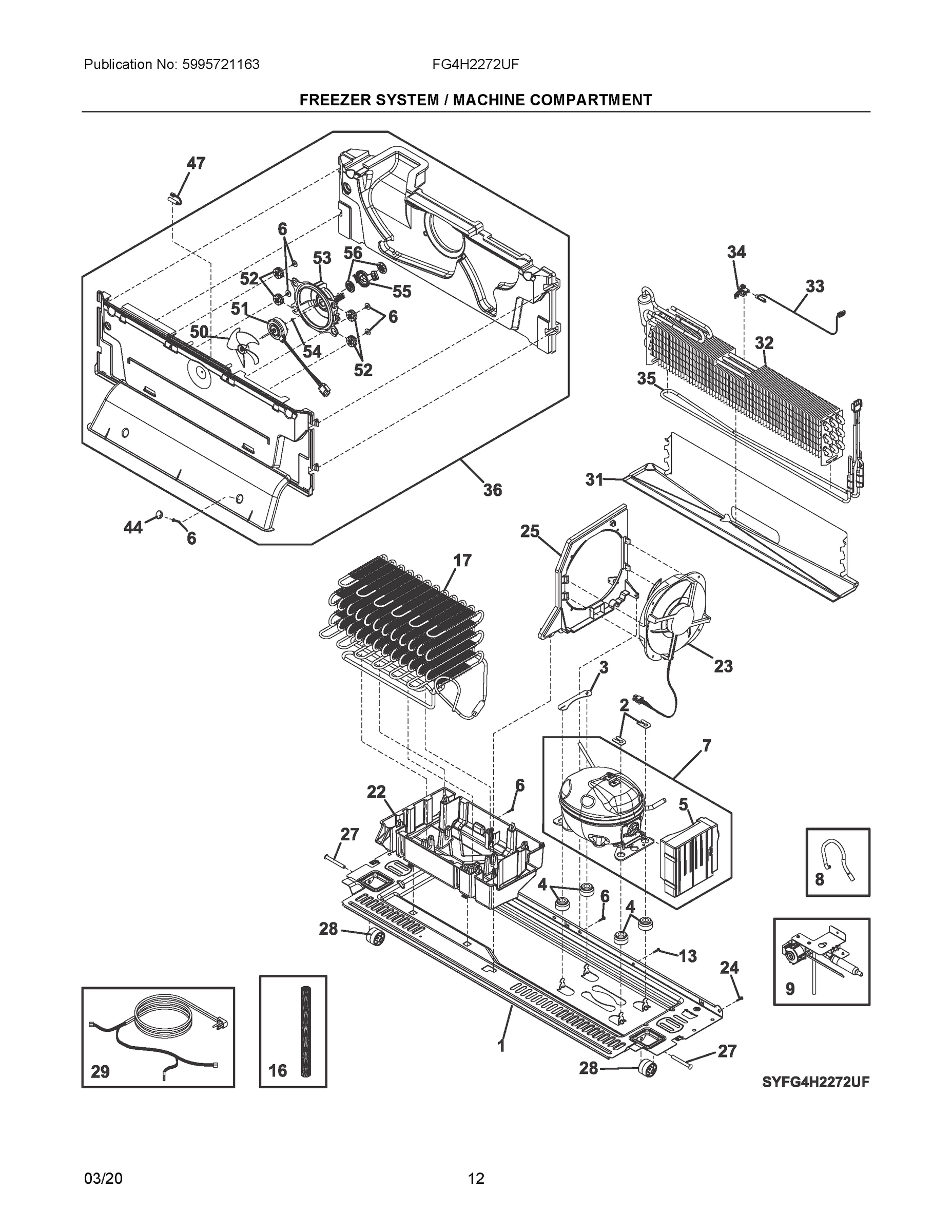 07 - FREEZER SYSTEM / MACHINE COMPARTMENT