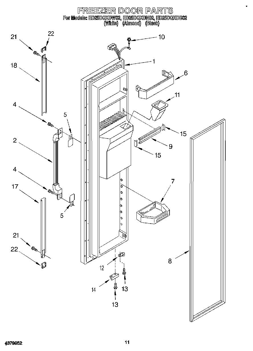 07 - FREEZER DOOR