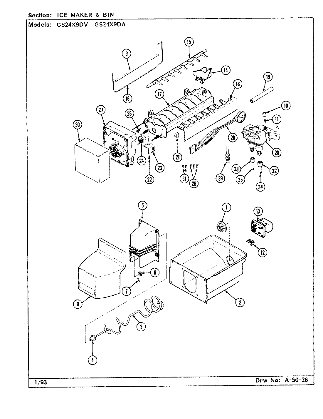 06 - ICE MAKER & BIN