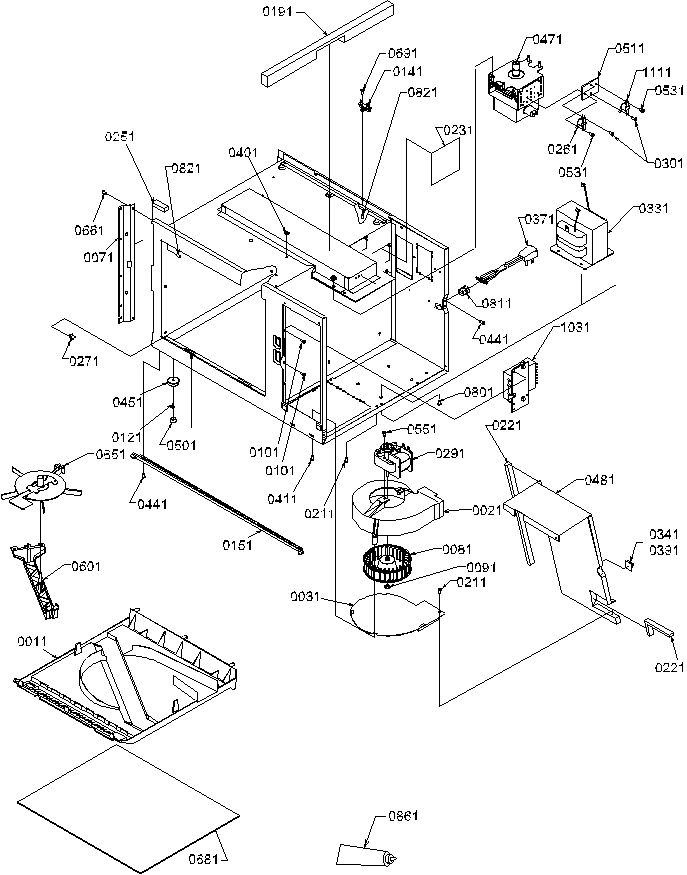 01 - Cabinet Assy