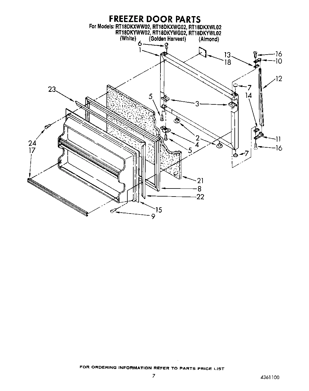 06 - FREEZER DOOR