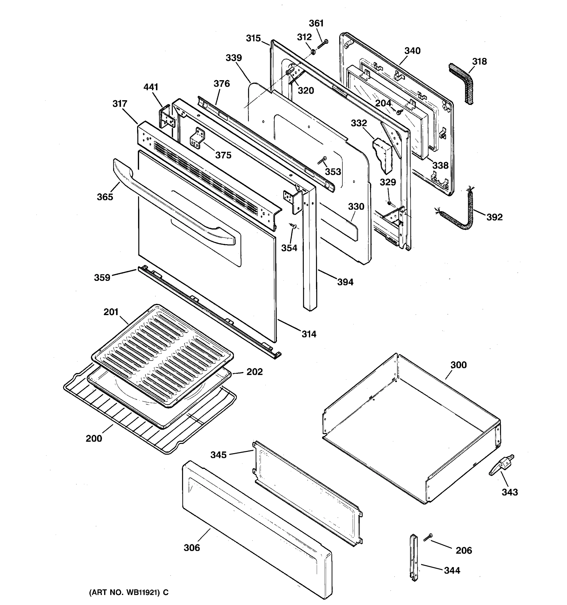 DOOR & DRAWER PARTS