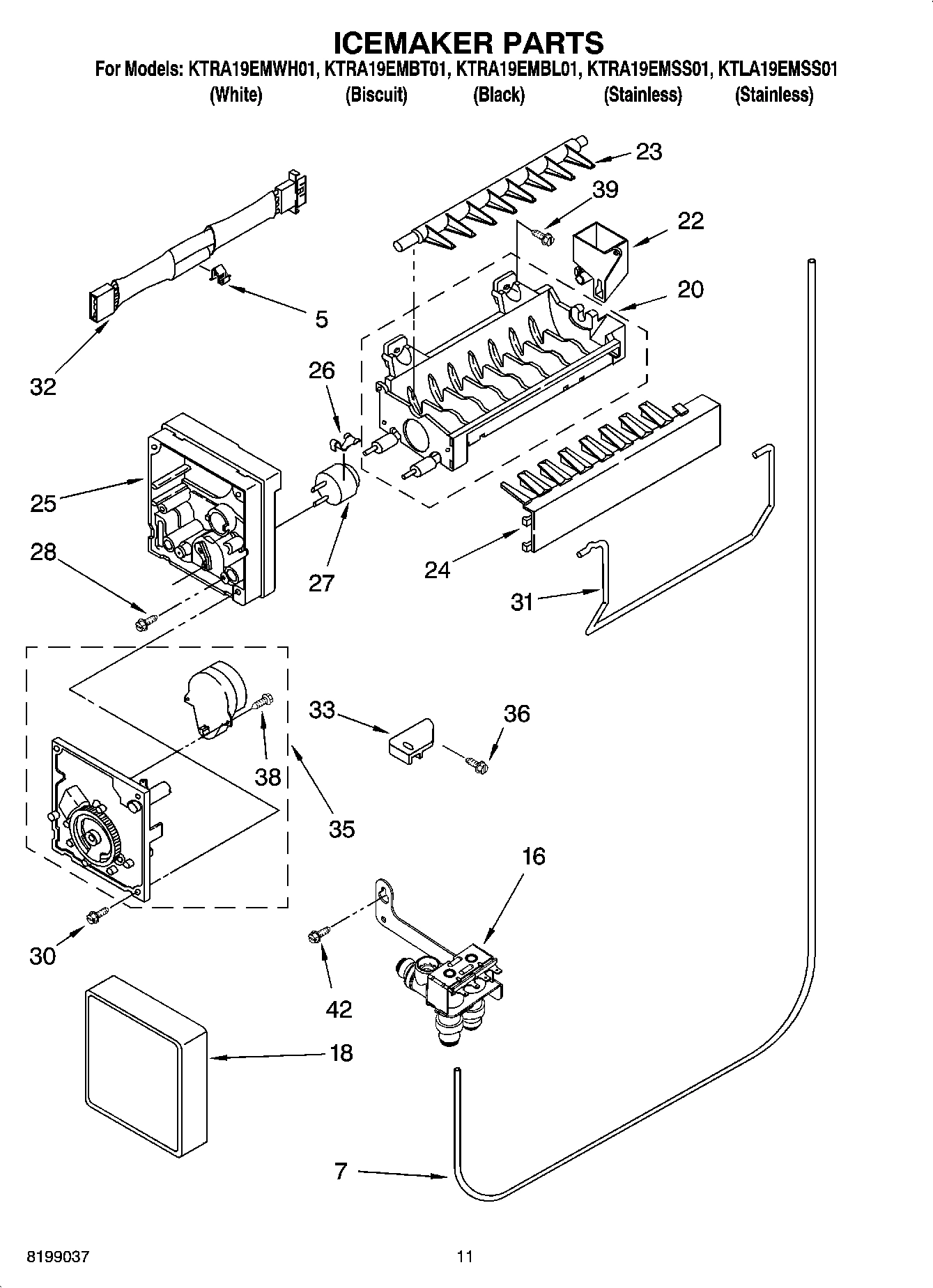 06 - ICEMAKER PARTS
