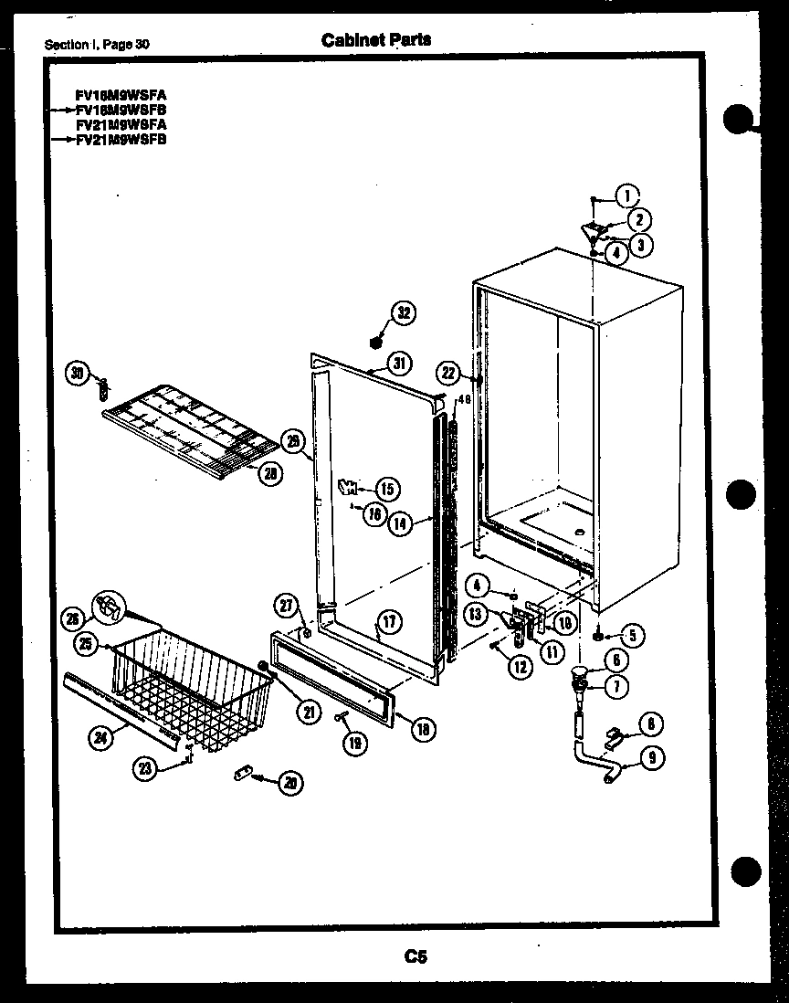 11 - CABINET PARTS